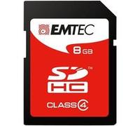 EMTEC Jumbo Super - Carte mémoire flash - 8 Go - Class 4 - SDHC Rouge G