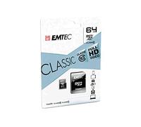 EMTEC Micro SDHC 64 Go, ECMSDM64GXC10CG.