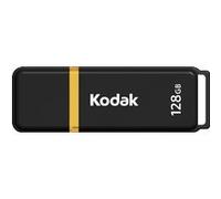 KODAK Clé USB 128Go Classic K102 - USB 3.0, Compatibilité Universelle, Lecture 15MB/s, Écriture 5MB/s, Compacte 54x12x6mm - Noir