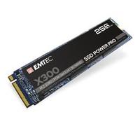 SSD M.2 - EMTEC - X300 Power Pro - 256 Go - PCIe 3.0 x4 - 3D NAND
