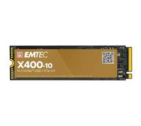 Emtec - Disque SSD Interne Collection X400-10 Power Pro M.2 2280 NVMe - 4To, 4TB - ECSSD4TX410 - PCIe Gen4x4-3D NAND - Idéal pour PlayStation PS5, Gamer, Jeux Vidéo