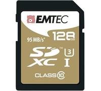 EMTEC SpeedIN' - Carte mémoire flash - 128 Go - UHS Class 3 / Class10 - SDXC UHS-I G