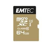 EMTEC SpeedIN' - carte mémoire flash - 64 Go - micro SDXC