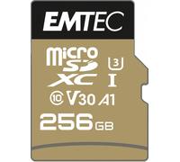 Emtec Carte micro SD Speedin Pro UHS I U3 V30 256 Go