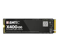 Emtec - SSD Interne X400 Power Pro M2 2280 1To/TB NVMe PCIe Gen4x4 Gaming PC et Jeux Vidéos - 3D NAND - Lecture Jusqu'à 5200MB/s, Ecriture Jusqu’à 2000MB/s - Endurance 200TB/1.8MH - ECSSD1TX400