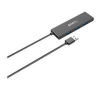 EMTEC Ultra Slim USB3.1 4-Port Hub T620A - concentrateur - 4 ports