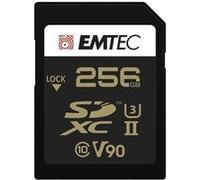 EMTEC V90 Ultra Pro - Carte mémoire flash - 256 Go - Video Class V90 / UHS-II U3 - SDXC UHS-II