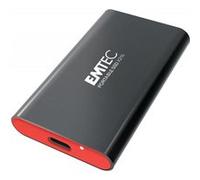 EMTEC X210 - SSD - 1 To - externe (portable) - USB 3.2 Gen 2 (USB-C connecteur) Noir, Rouge G