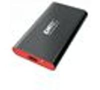 Emtec Disque SSD Externe X210 - 128 Go - USB 3.2 Gen 2 (USB-C) - Noir, Rouge G