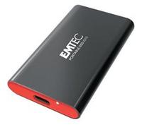 EMTEC X210 - SSD - 2 To - externe (portable) - USB 3.2 Gen 2 (USB-C connecteur) Noir G
