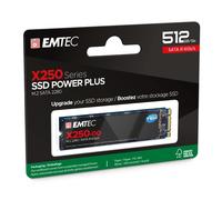 Emtec X250 Ssd M.2 Sata Ngff 2280 512Go Ordinateur De Bureau Aio Pc Portable