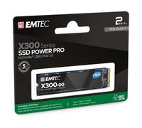 Emtec SSD M.2 X300 PCIe NVMe 3.0 2280 2 To pour ordinateur de bureau, AIO, PC portable