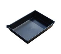 emtez Bac de rétention PE pour petits récipients 53x40x10 cm, 16L, 100% PE, résistant aux produits chimiques Quantité:1