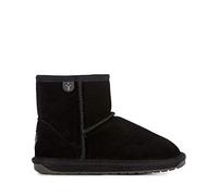 Emu Australia Bottines Wallaby Mini Teens T10103BLACK Noir Taille 38 EU