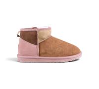 Emu Australia Women's Stinger Micro Patchwork Chestnut Boots W13185.CHES