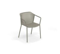 Emu Chaise avec accoudoirs Darwin - gris/vert