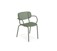 Emu Chaise avec accoudoirs Mom - vert militaire