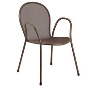 Emu Fauteuil Ronde Empilable En Acier Jardin Extérieur Bar Restaurant