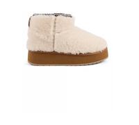 Emu - Stinger Micro Flatform Teddy - Femme - Chaussures - Beige - Taille: 36 EU