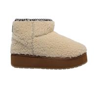 Emu - Stinger Micro Flatform Teddy - Femme - Chaussures - Beige - Taille: 38 EU