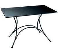 Emu Table pliante rectangulaire Pigallet - fer ancien