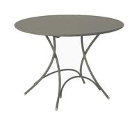 Emu Table pliante ronde Pigalle - gris/vert