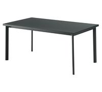 emu Table de jardin rectangulaire Star 160x90cm gris fer antique LxlxH 160x90x75cm