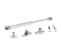 Emuca Vérins à gaz relevables 1274125 – Lot de 10 pour porte de meuble, 8 kg, 80 mm