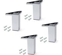 Emuca 2039625 Jeu de 4 pieds de meuble