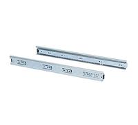 Emuca 3007105 Paire de Coulisses/Glissières à Billes Sortie Totale 45mm x 300mm pour Tiroir