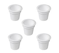 Emuca 3920315 Accessoire porte objets Pot, Plastique blanc, Plastique.