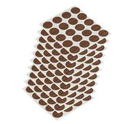 EMUCA 4026416 Cache couvre vis adhésif, Marron, Ø 13 mm, Set de 200 Pièces