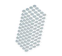 EMUCA 4026421 Cache couvre vis adhésif, Gris, Ø 13 mm, Set de 200 Pièces