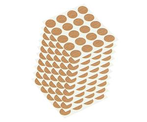 EMUCA 4026430 Cache couvre vis adhésif, Hêtre, Ø 13 mm, Set de 200 Pièces
