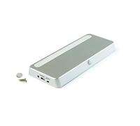 Emuca 5028625 Luminaire LED rechargeable Kraz avec détecteur de mouvement, 1 W, Peint en aluminium, Plastique