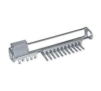 Emuca Porte-cravates et porte-ceintures 7085525 Self latérale extractible pour armoire