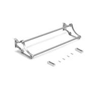Emuca Range-chaussures pour armoire Self 7085725 Chromé / Aluminium peint