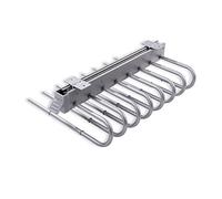 Emuca 7085925 Self Porte-pantalons extractible pour armoire montage à droite