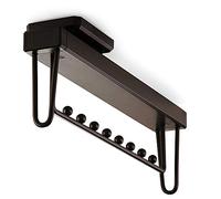 EMUCA 7086513 Porte-Vêtements extractible avec Fermeture Amortie pour Armoire de Profondeur 445 mm Peint Moka