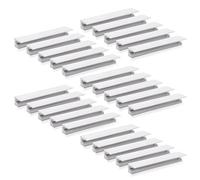 Emuca 9162962 Poignée pour meuble - CC 64mm - aluminium - anodisé mat - Set de 25 pièces
