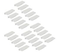 EMUCA 9166062 Poignée pour Meuble, 45mm, Aluminium, Anodisé Mat, Set de 25 Pièces, L 45mm