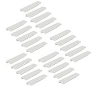 EMUCA 9166162 Poignée pour Meuble, 198mm, Aluminium, Anodisé Mat, Set de 25 Pièces