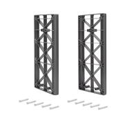 Emuca - Accessoire latéral pour penderie rabattable pour armoire Sway, Plastique, Titane