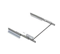Coulisses pour table extensible et relevable Oplà Folding+39 M120, Aluminium, Inox anodisé