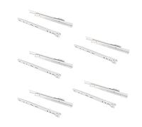 Emuca - Coulisses pour tiror de 250mm avec Sortie partielle en Couleur Blanc, Lot de 5 glissières de tiroir