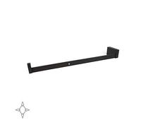 Emuca - Éclairage pour Armoire ou vestiaire, Barre de penderie avec LED réchargeable et détecteur de Mouvement, Plusieurs mesures et Couleurs (408-558mm, Moka)