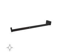 Emuca - Éclairage pour Armoire ou vestiaire, Barre de penderie avec LED réchargeable et détecteur de Mouvement, Plusieurs mesures et Couleurs (558-708mm, Moka)