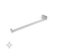 Emuca Barre de penderie LED rechargeable avec détecteur de mouvement 408–558 mm Anodisé mat