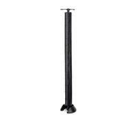 Emuca – Goulotte articulée passe-câble en plastique pour table et bureau – Noir