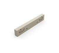 Emuca Lot de 4 entretoises latérales pour cadre Hack en plastique gris pierre